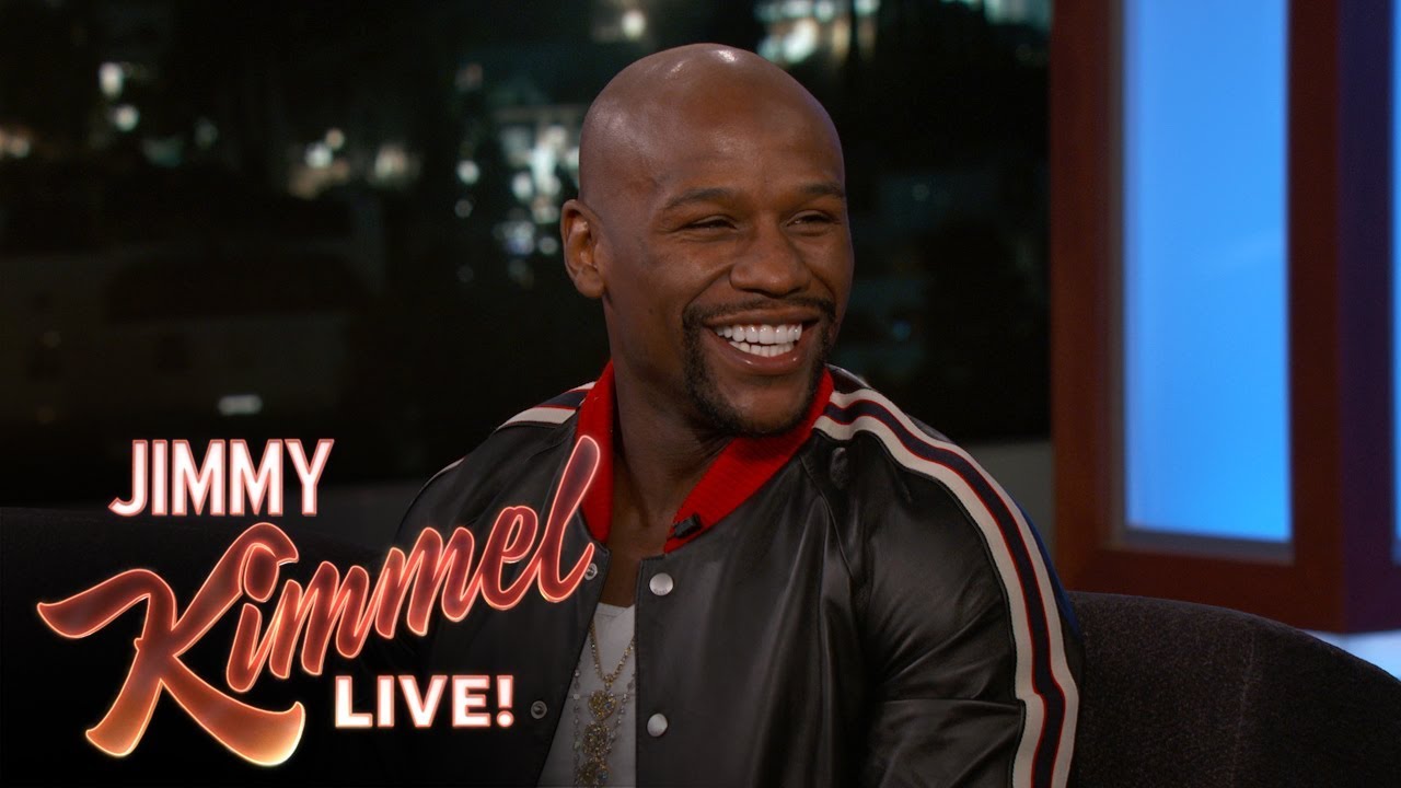Jimmy Kimmel & Floyd Mayweather Analyze Fight Prop Bets