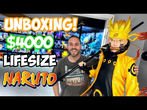 I Bought NARUTO 🍜 | UNBOXING Lifesize Six Paths Sage Mode Naruto