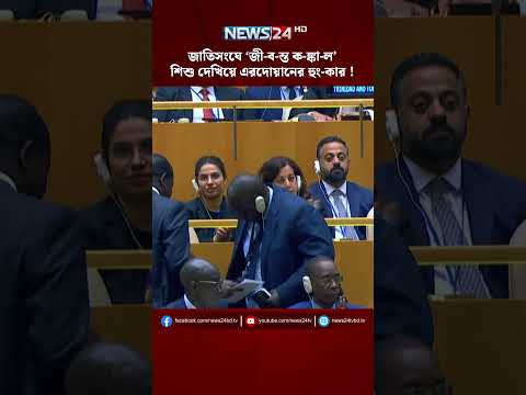 জাতিসংঘে ফিলিস্তিনের কণ্ঠ হলেন এরদোয়ান !