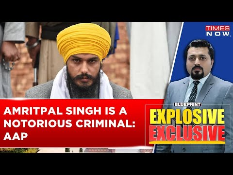 Amritpal Singh Is Criminal, Entire Punjab Police Was Involved In Getting Him Behind Bars: AAP