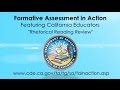 Formative Assessment and Reflection Strategies