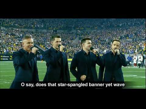 Celtic Thunder Odyssey - The Star Spangled Banner (Monday Night Football)