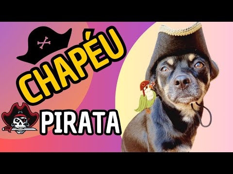 COMO FAZER CHAPÉU PIRATA