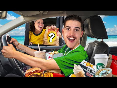 24 ÓRÁIG GYORSÉTTERMI TIKTOK HACKEKET PRÓBÁLTUNK  🍔🍦 │ DRIVE MUKBANG