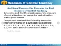 Exploring Measures of Central Tendency