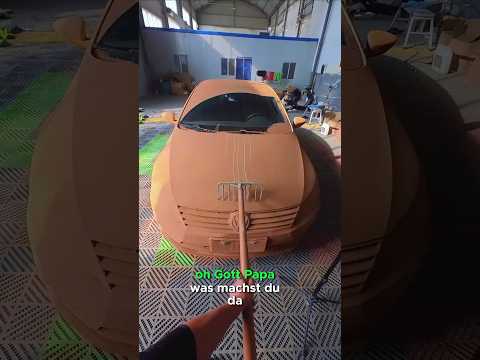 Ronaldos 20-jährige Glücks-Auto Putz-Challenge 🚗🤯!! #shorts