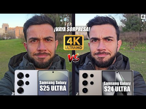 Así GRABAN!🤯SAMSUNG GALAXY S25 ULTRA vs S24 ULTRA en 4K 60fps