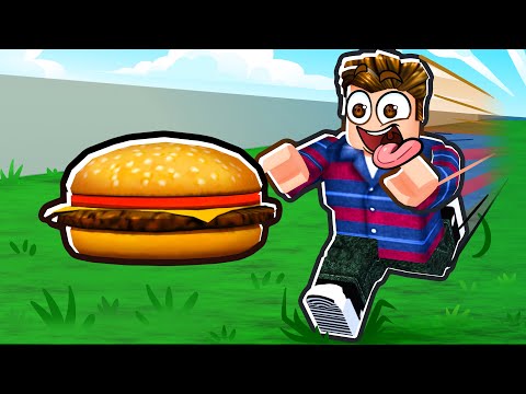 ROBLOX WALK 127.836 STUDS FOR A BURGER (stupid)