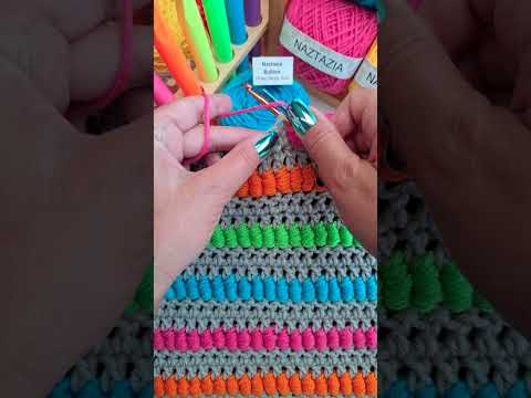 Crochet Coil Stitch #shorts