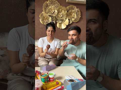 Humne try kıya Viral Hocco Icecream😍 #minivlog #youtubeshorts