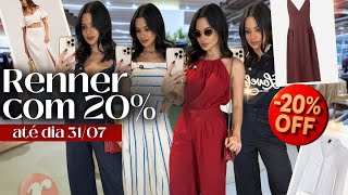 🚨 LANÇAMENTOS RENNER COM 20% DE DESCONTO 🚨| CUPOM + Looks IMPERDÍVEIS Lançamentos