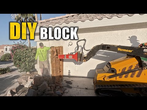 DIY Block Widening Your Gate Access