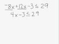 Solving Linear Inequalities