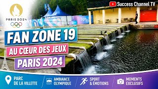Jeux olympiques - Paris 2024 : FAN ZONE 19 au Parc de la Villette
