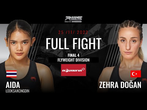 ไฟต์เต็ม Full Fight l อัยด้า vs. เซร่า โดกาน l Aida vs. Zehra Dogan l RWS