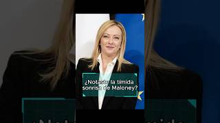 Notaste la tímida sonrisa de Maloney#trump#maloney#fyp#foryou#celebrity