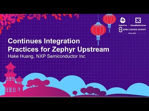 Continues Integration Practices for Zephyr Upstream