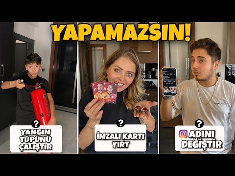 YANGIN TÜPÜNÜ ÇALIŞTIR !! (YAPAMAZSIN) CHALLENGE