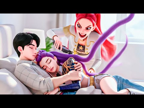 RESCUING RUMI FROM MIRA'S PLOT TO CUT HER HAIR - “GOLDEN” HUNTR/X | KPOP Demon Hunters