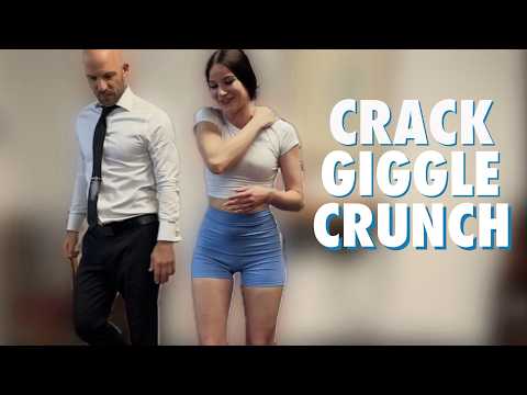 Tiny Spine Cracking *ASMR Chiropractic Cracks, Crunch & Relief. Relax, Tingle & Sleep.