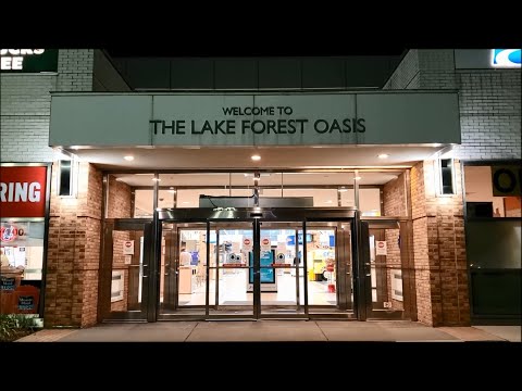 Social Distancing At The Illinois Tollway Lake Forest Oasis