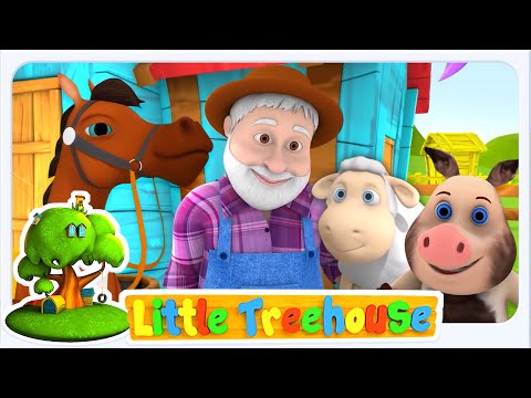 Gamle Macdonald Hade en Gård | Roliga klassiska Förskoledikter och Barnramsor för Småbarn