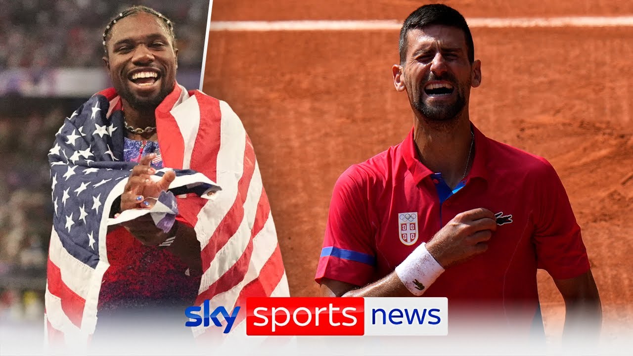 Noah Lyles and Novak Djokovic make history as Team GB take four medals on day nine of the Olympics