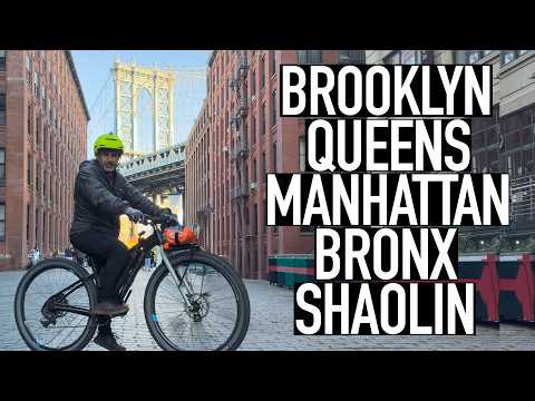 Biking ALL of New York City's Five Boroughs in One Day