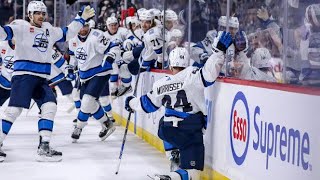 All Goals (4) | Winnipeg Jets vs Carolina Hurricanes | Regular Season #17