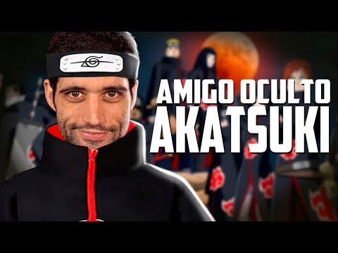 O amigo oculto da AKATSUKI - React