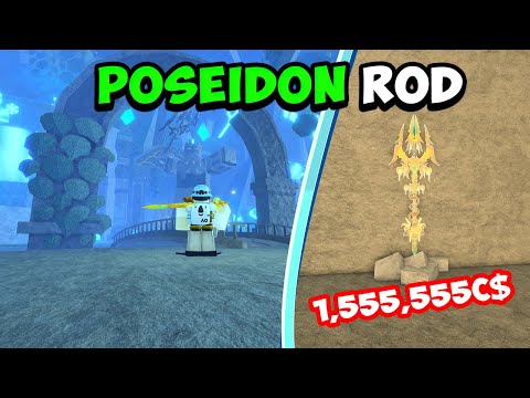 Cara Mendapatkan Poseidon ROD DI Game FISCH ROBLOX