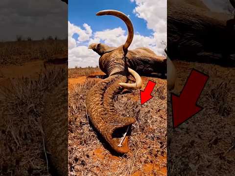This Is How an Elephantโs Life Is Saved!