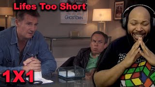Life's Too Short Season 1 Episode 1 Liam Neeson Reaction