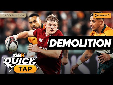 Lions DEMOLISH Invitational AUNZ | GBR Quick Tap