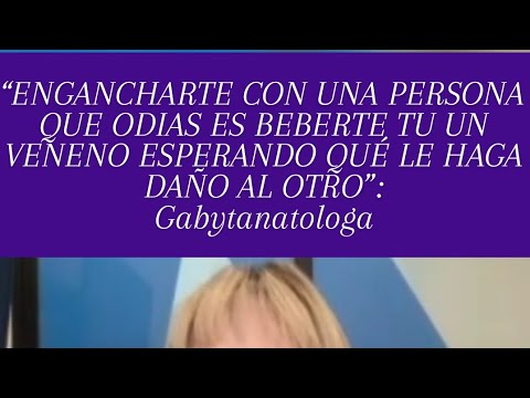 “ENGANCHARTE CON UNA PERSONA QUE ODIAS ES BEBERTE TU UN VENENO ESPERANDO QUÉ LE HAGA DAÑO AL OTRO”