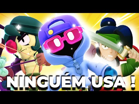 Brawlers Que Estão no META e NINGUÉM Usa! ⚠️🔥 Jogue Brawl Stars profissionalmente