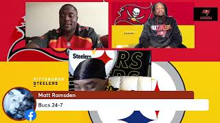 Bucs Get Upset By The Steelers! Now 3-3