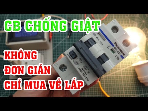 Những lỗi của hầu hết mọi người mắc phải khi lắp CB chống giật