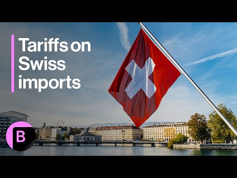 YouTube video thumbnail: Trump Announces 39% Tariff on Imports From Switzerland