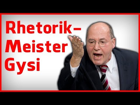 Rhetorik-Meister Gregor Gysi hebelt kritischen Fragesteller aus