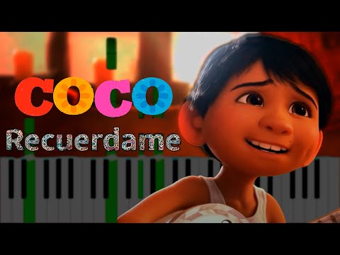 Recuerdame  Coco - Piano Tutorial - KeySynth