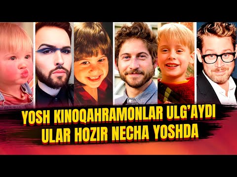 Ёш киноқахрамонлар улғайди  улар хозир неча ёшда