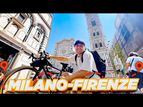 DA MILANO A FIRENZE IN BICI PER FARE UNA SORPRESA A MIA NONNA!
