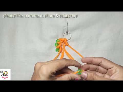 Macrame Keychain#macrame #keychain