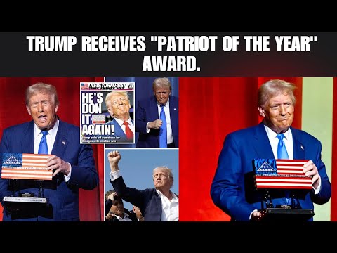 Trump receives 'Patriot of the Year' at Fox Nation's Patriot Awards.