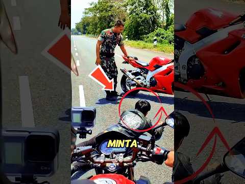 G3ng motor apes salah pilih lawan..!! #shorts #tni