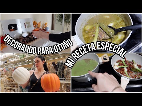 MI RECETA DE CARNE EN SU JUGO ⎪DECORANDO PARA OTOÑO🍁