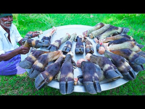 MONSTER LEG SOUP RECIPE | Traditional village food