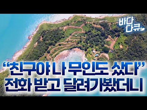 뜬금없이 걸려온 전화 한 통. 냅다 5만 평 무인도 사버렸다는 친구의 말에 바로 가봤는데 펼쳐진 광경 / #바다다큐