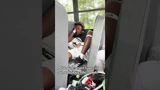 Most relatable away game trip 🏈😭 #shorts